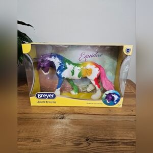 Rainbow Decorator Breyer Horse